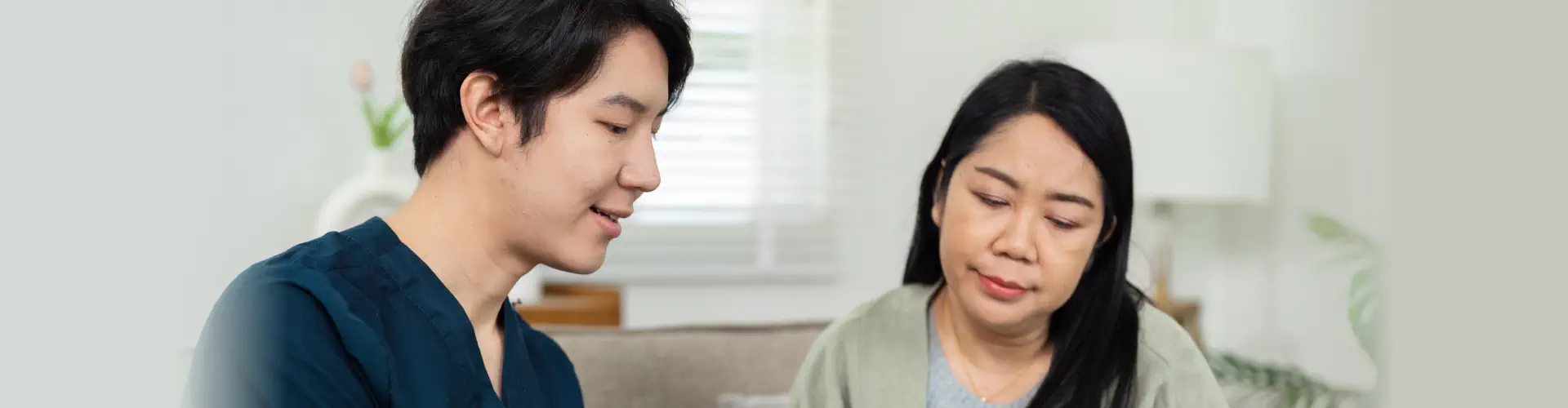 Caregiver and patient